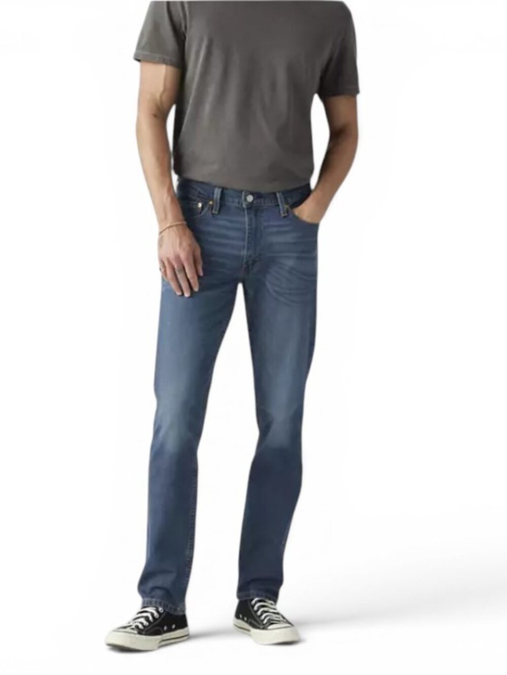Levis 511 Men's Size 33x34 Slim Fit Jeans Stretch Denim Medium Wash NWT